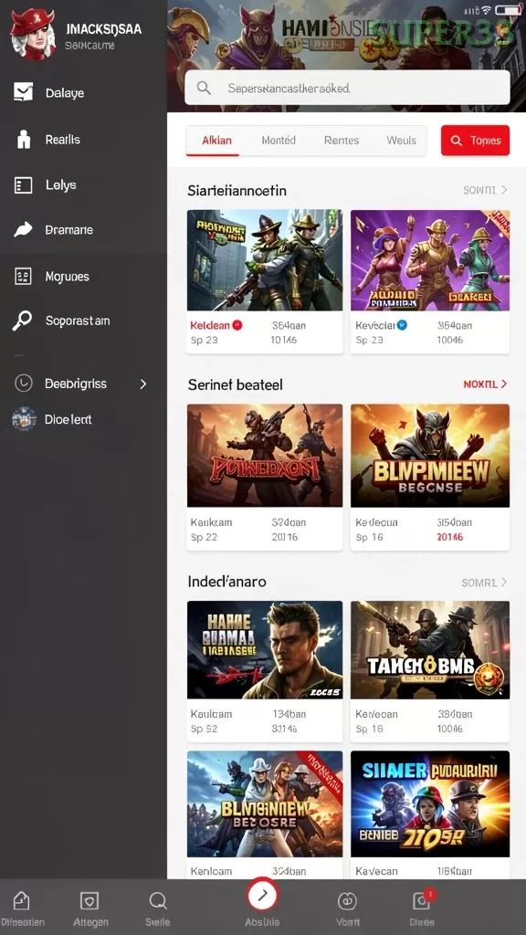 Cuplikan layar SLOT88 — halaman utama