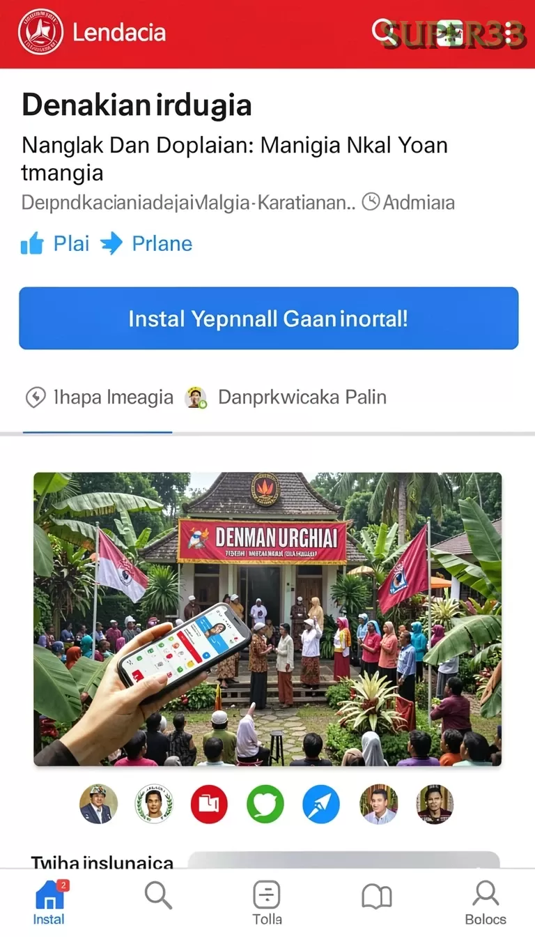 Cuplikan layar IND777 — aktivitas